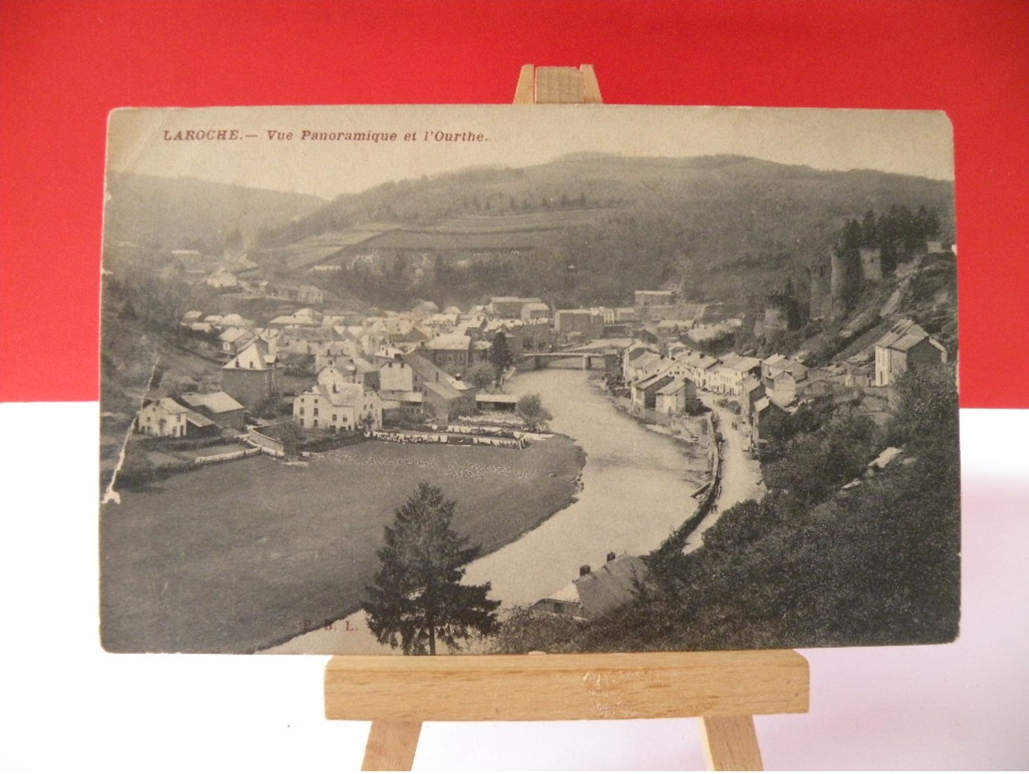 Belgique > Luxembourg > La-Roche-en-Ardenne > Laroche Vue Sur L'Ourthe - Circulé 1922 - La-Roche-en-Ardenne