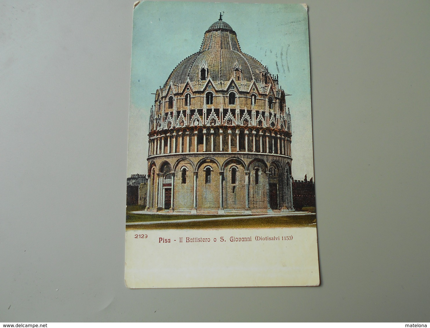 ITALIE TOSCANA PISA IL BATTISTERO O S. GIOVANNI  DIOTISALVI 1153 - Pisa