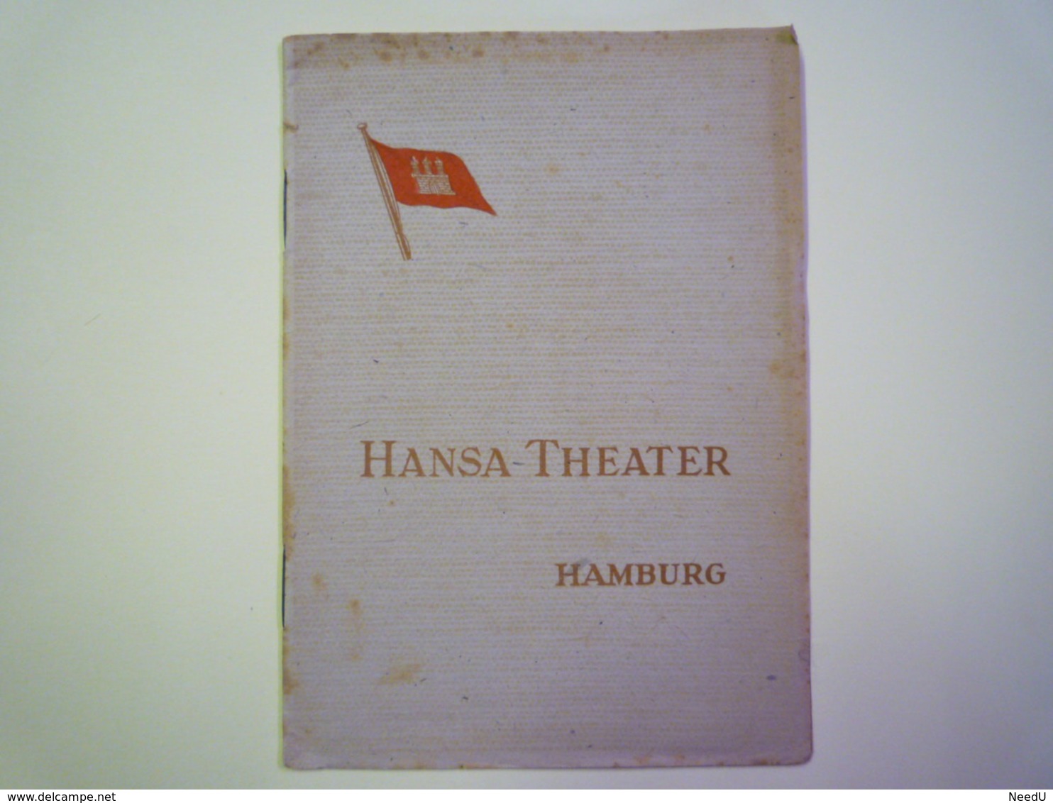 GP 2019 - 1273  HANSA-THEATER  HAMBURG  1951   XXX - Programma's