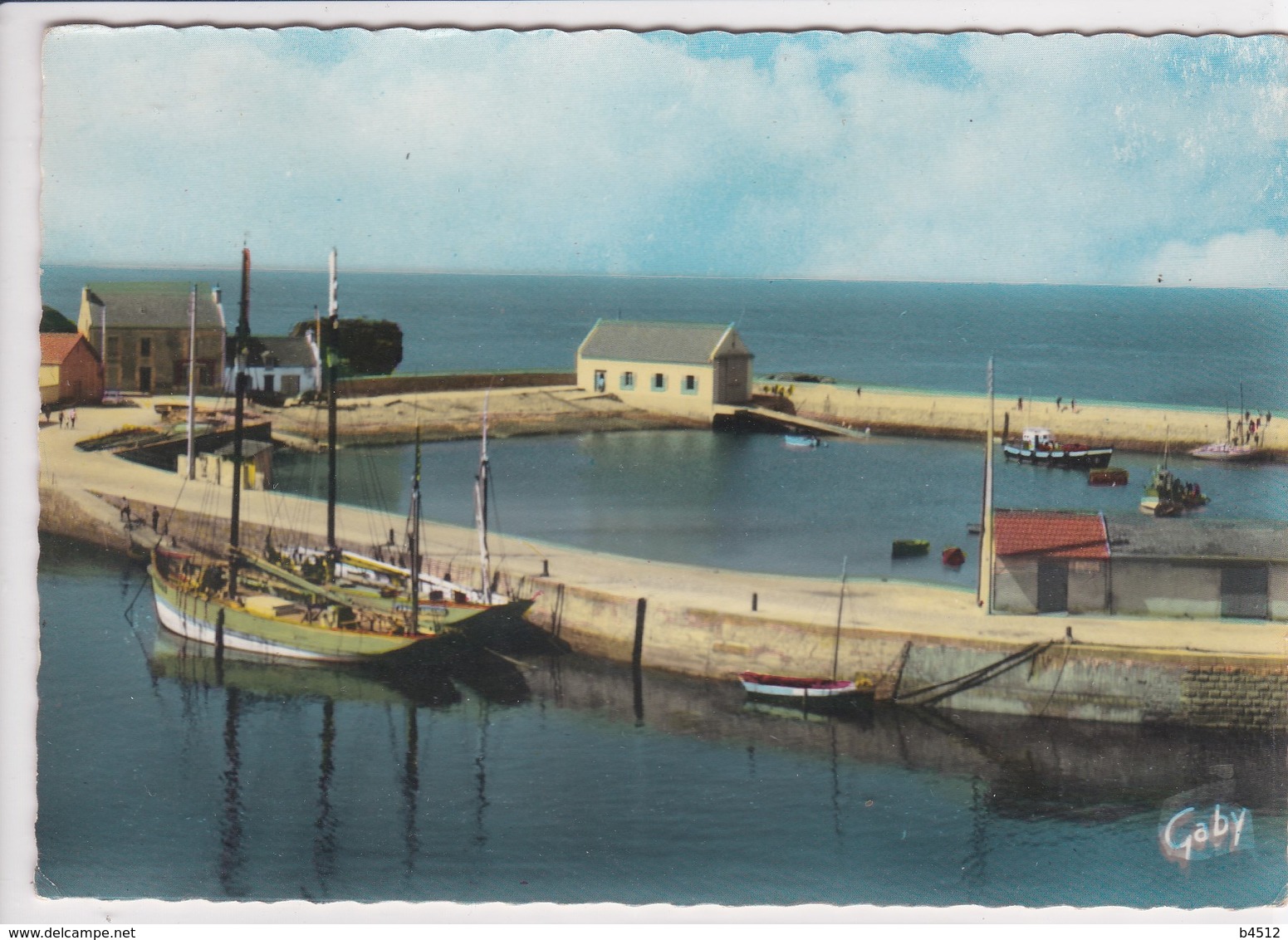 56 ILE De GROIX Port Tudy ,bateaux De Pèche - Groix