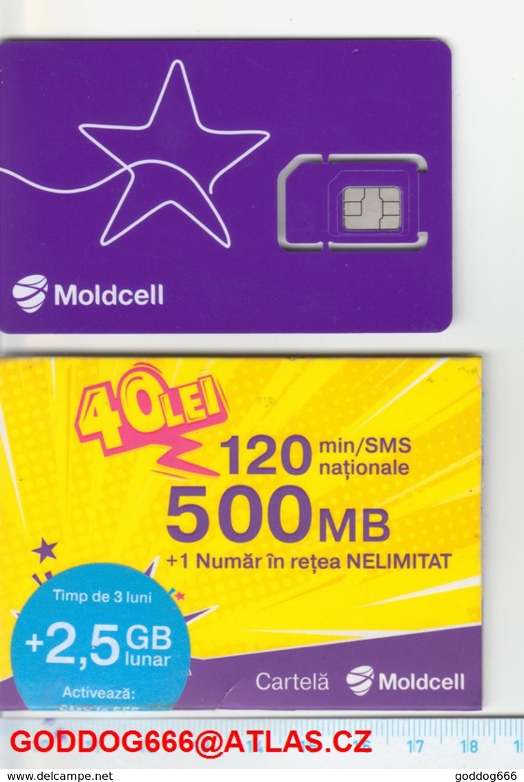 Unused SIM ,, MOLDOVA 1pcs, Mobile - Moldavie