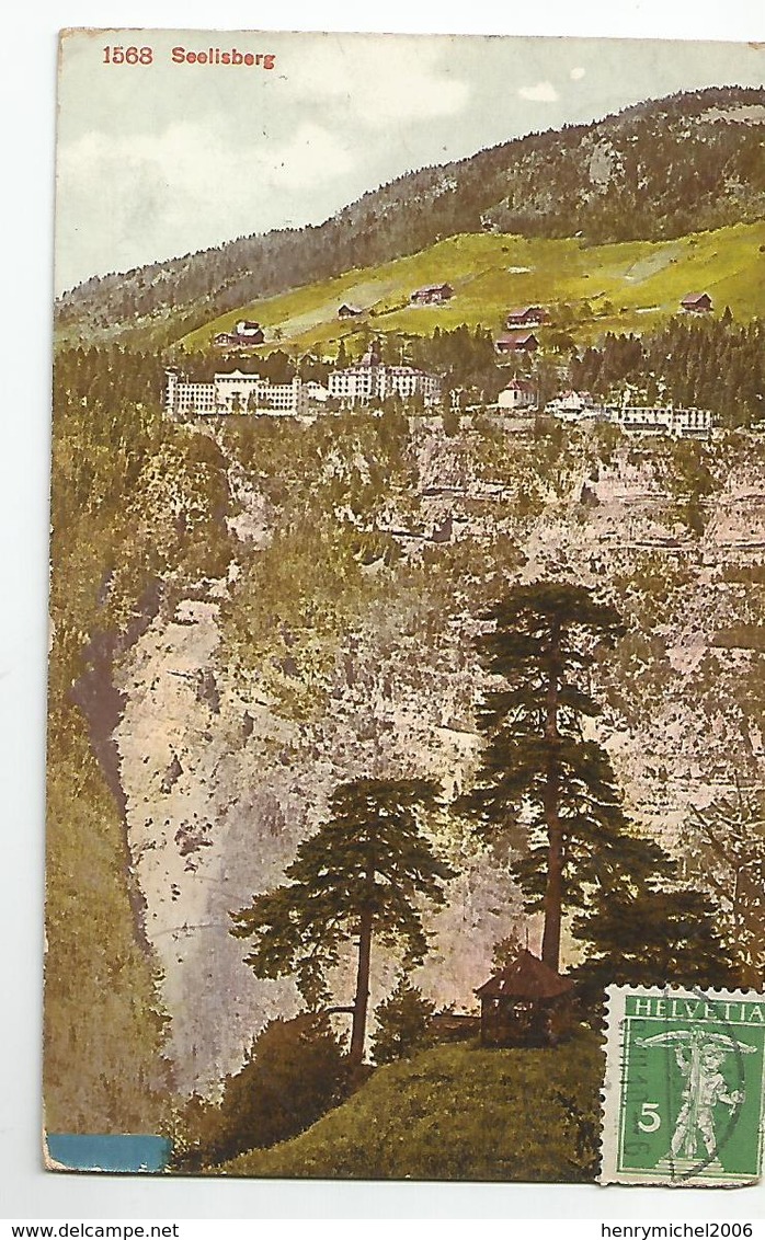 Suisse Uri - Seelisberg 1910 - 2scans - Seelisberg