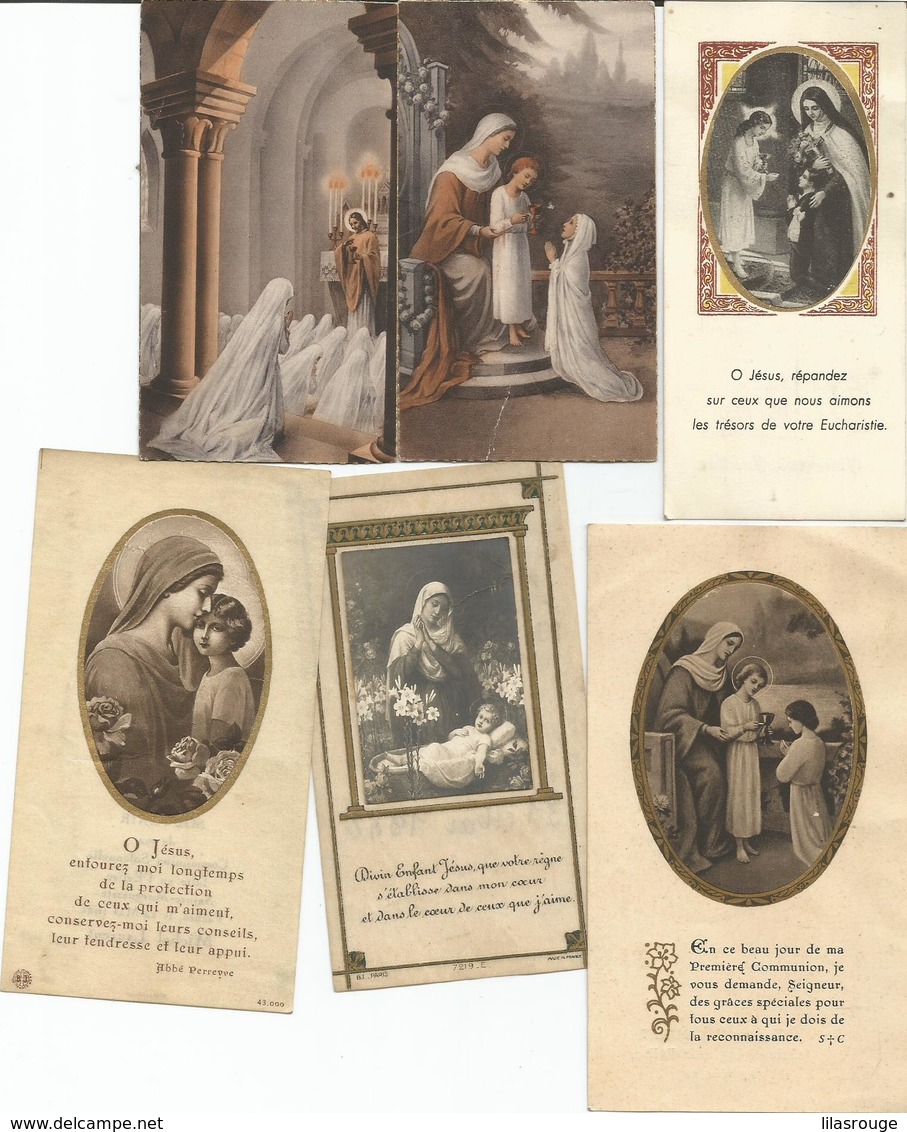 LOT 14 SOUVENIRS DE MA COMMUNION SOLENNELLE - Religion & Esotérisme