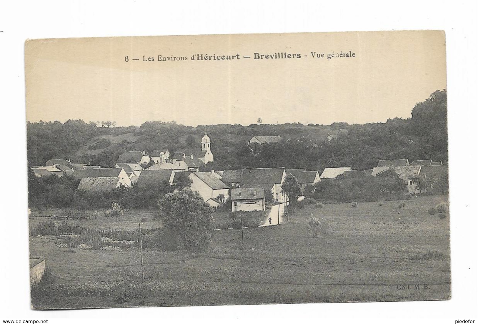 70 - Les Environs D' Héricourt - BREVILLIERS - Vue Générale - Autres & Non Classés