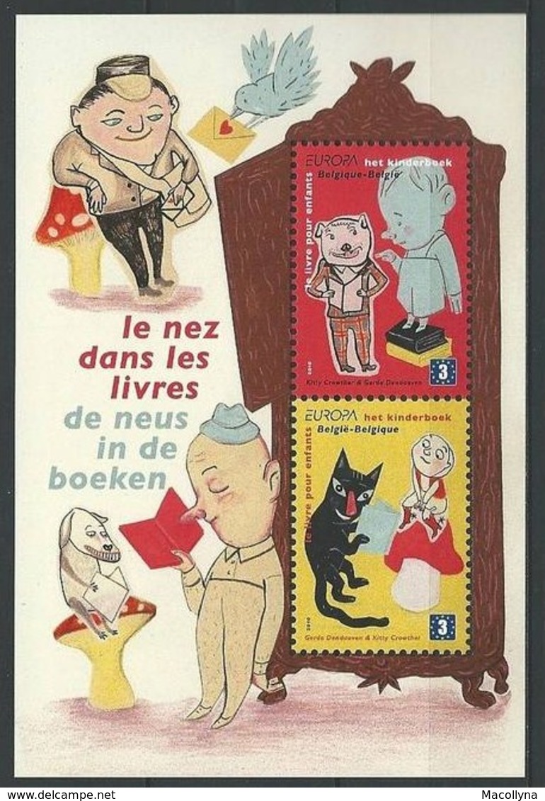 Blok 179** Met De Neus In De Boeken 4002/03** / Bloc 179 MNH Le Nez Dans Les Livres - 1961-2001