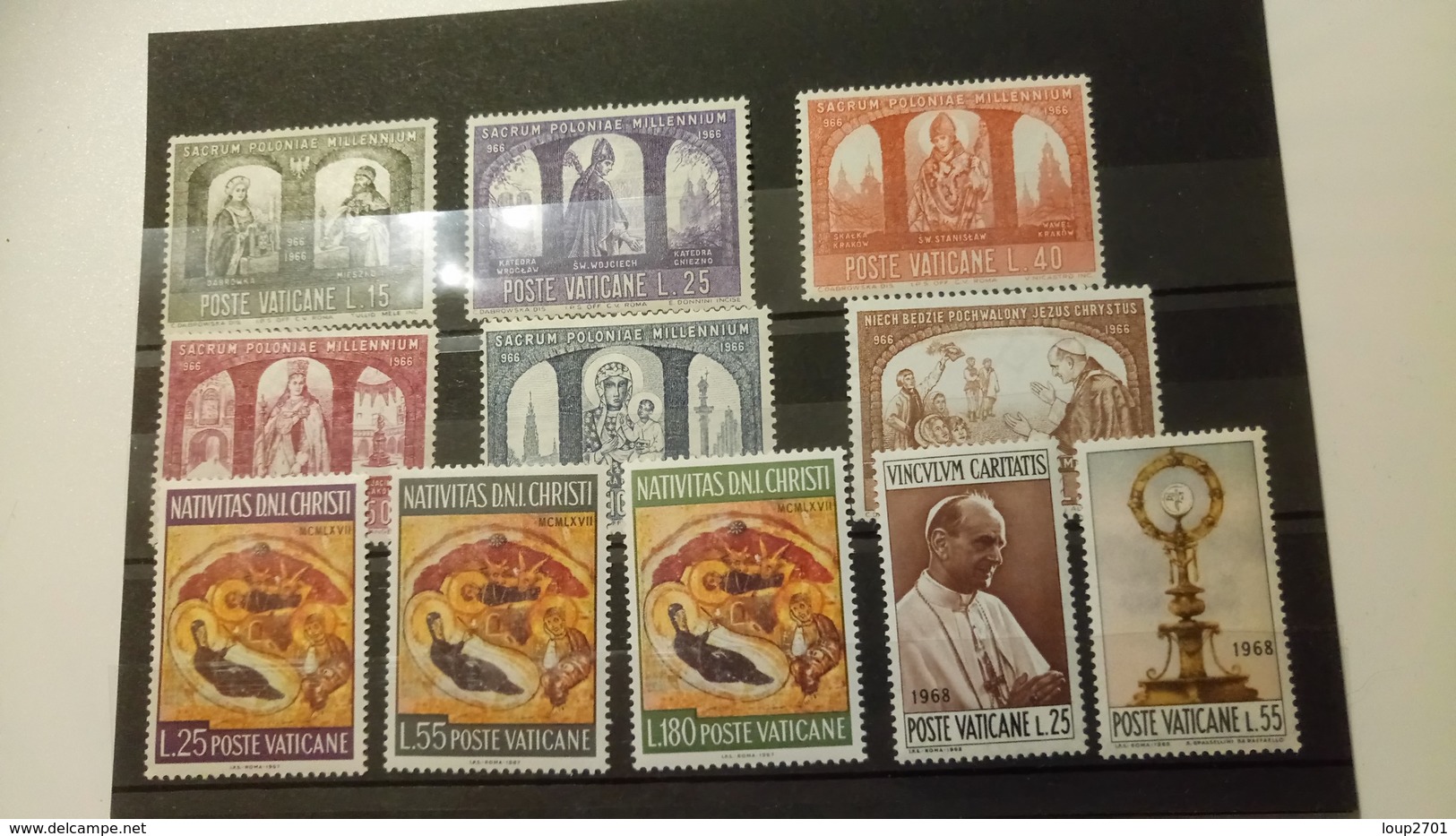 P102 LOT 68 PLAQUETTES TIMBRES MONDE NEUFS / OB  A TRIER COTE++ DÉPART 10€ - Lots & Kiloware (mixtures) - Max. 999 Stamps