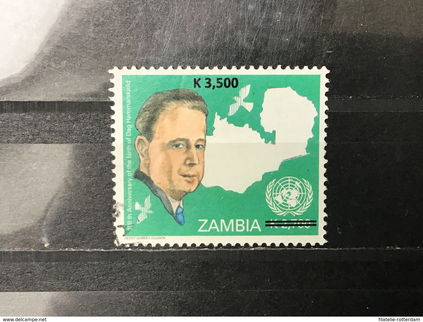 Zambia - Dag Hammarskjold (3500) 2009 - Zambia (1965-...)