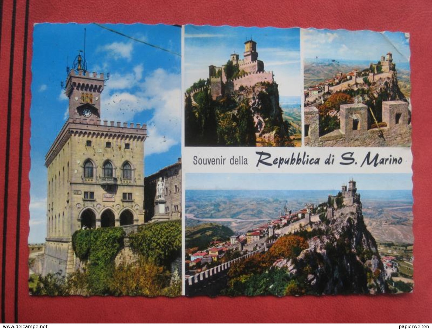 San Marino - Mehrbildkarte "Souvenir Della Repubblica Di S. Marino" - San Marino