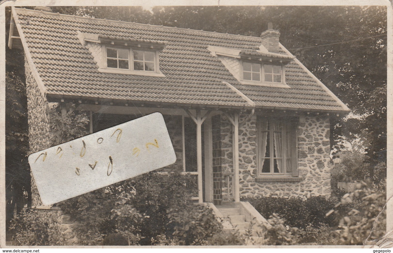 DRAVEIL ( Paris - Jardins ) -   Une Maison Nommée " Cottage Henriette "  En 1930   ( Carte Photo ) - Draveil