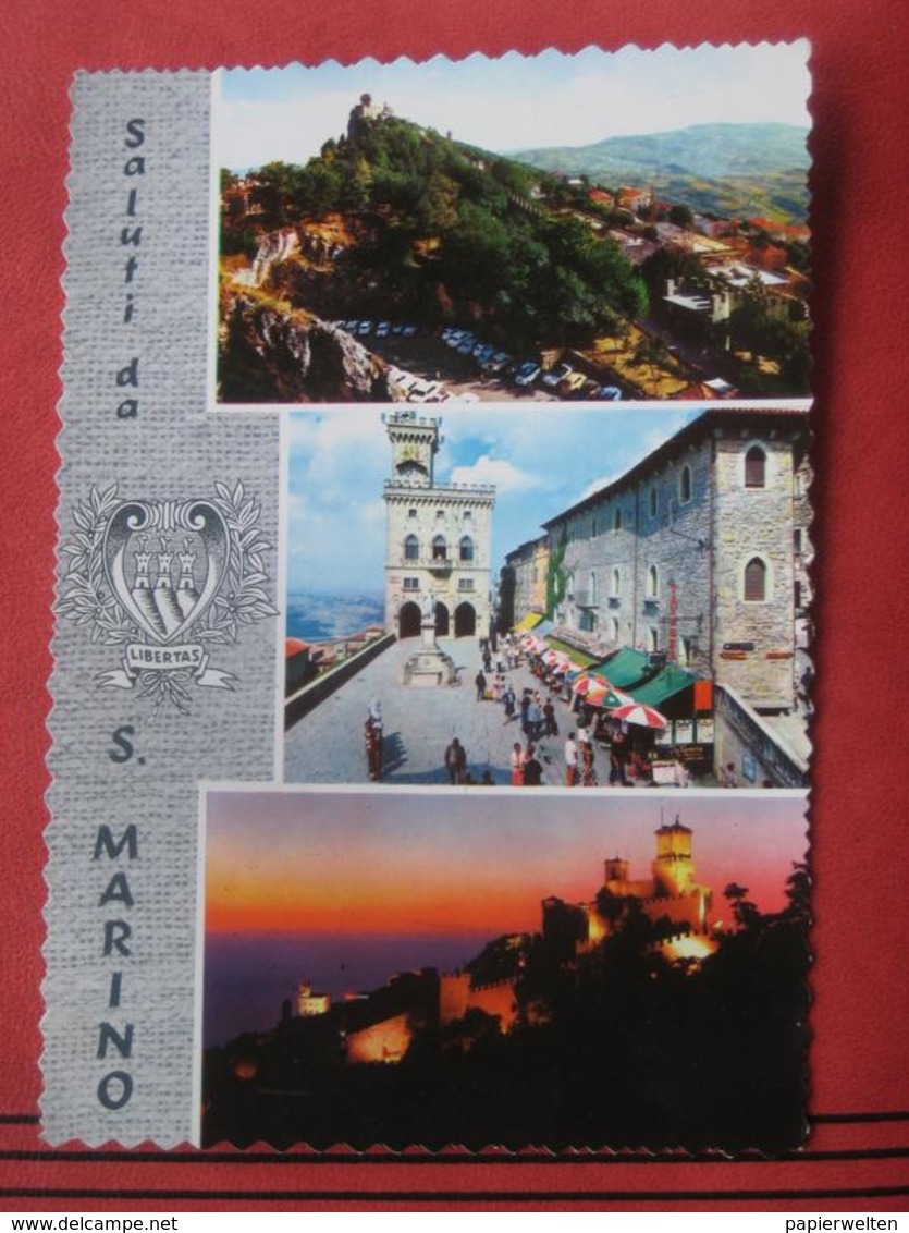 San Marino - Mehrbildkarte "Saluti Da San Marino" - San Marino