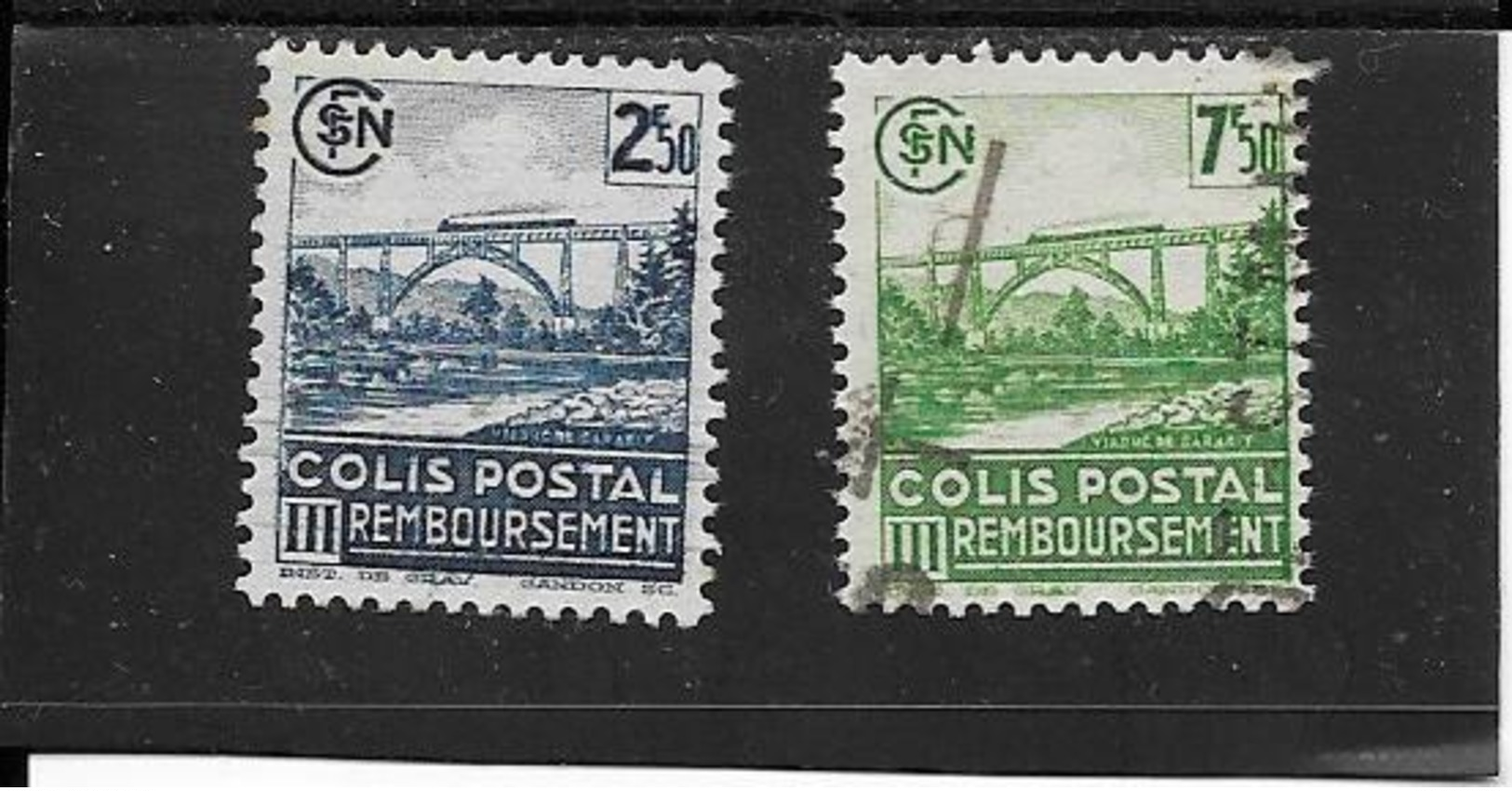 Colis Postaux  N°  :  189A Et 190A   - ( Cat 1 - 9 )   21-05-19 - Gebraucht