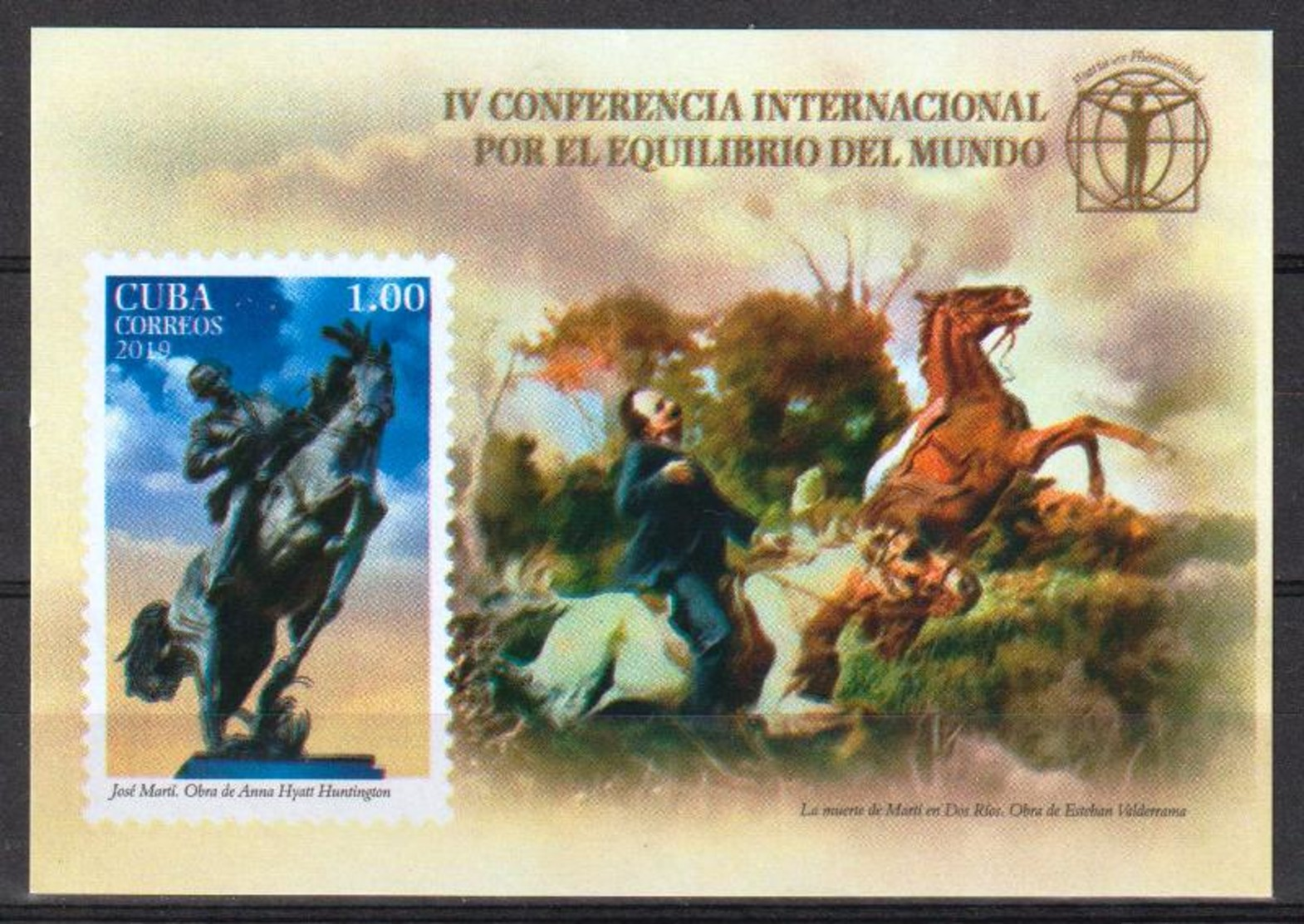 Cub2019 IV International Summit About World's Balance S/S MNH - Nuevos