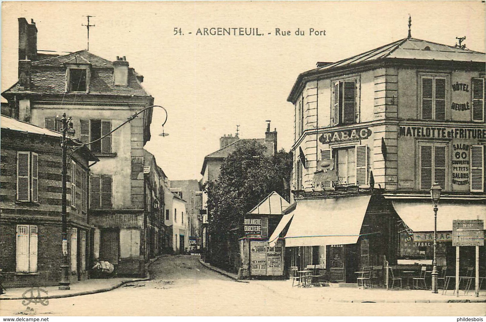 VAL D'OISE  ARGENTEUIL   Rue Du Port - Argenteuil