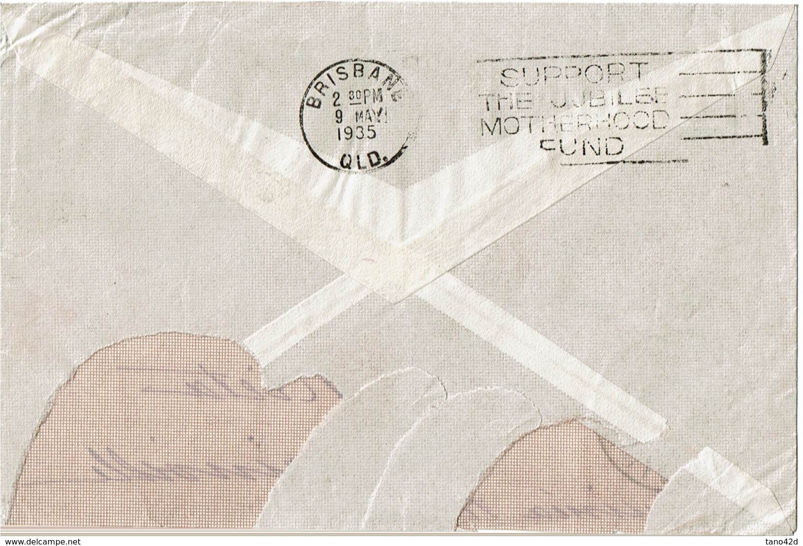 CTN-51A / LETTRE AVION PARIS / KIETA - BOUGAINVILLE 27/4/1935 DESTINATION PEU COMMUNE - Papua New Guinea