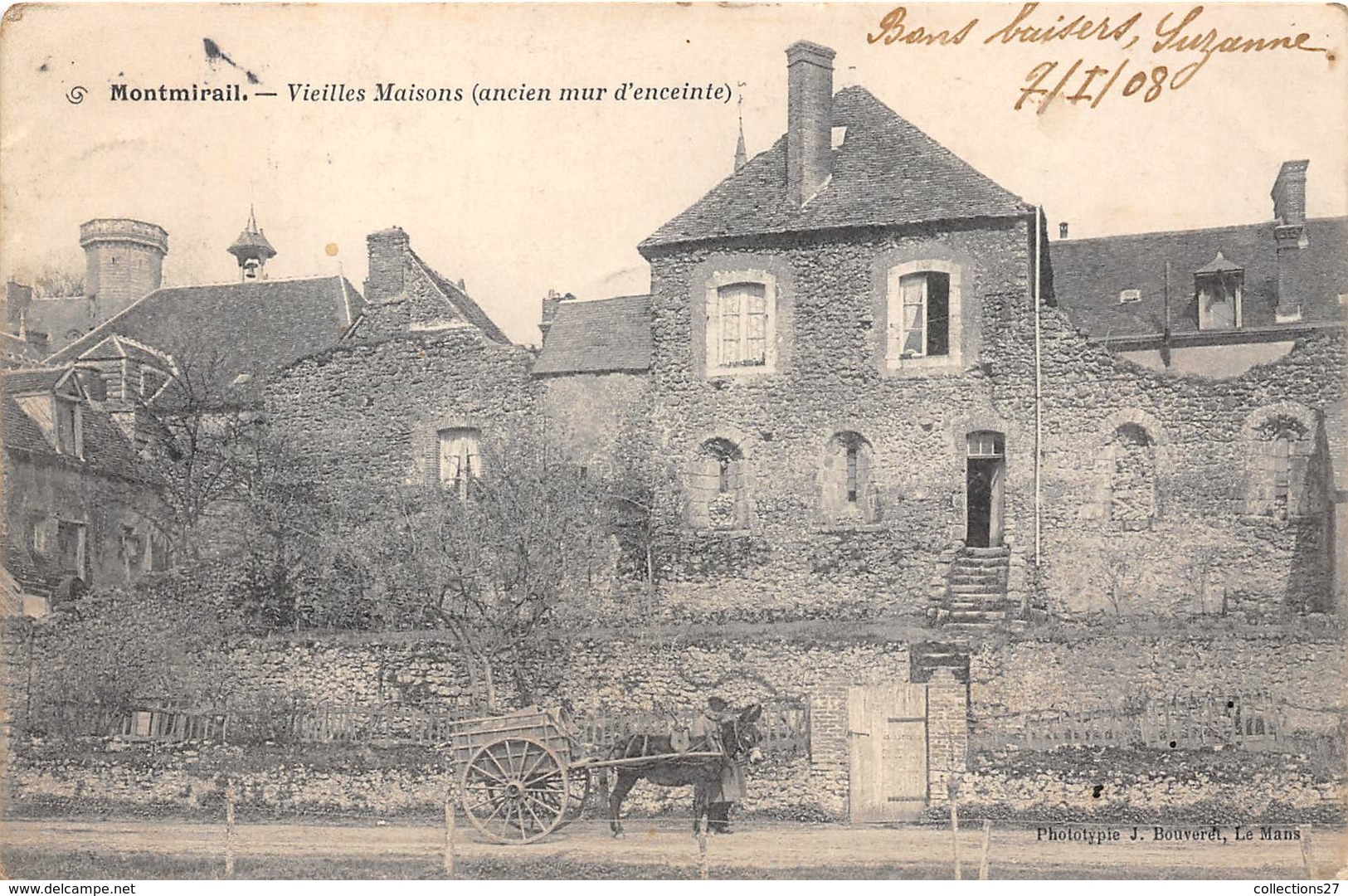 72-MONTMIRAIL- VIEILLES MAISON - Montmirail