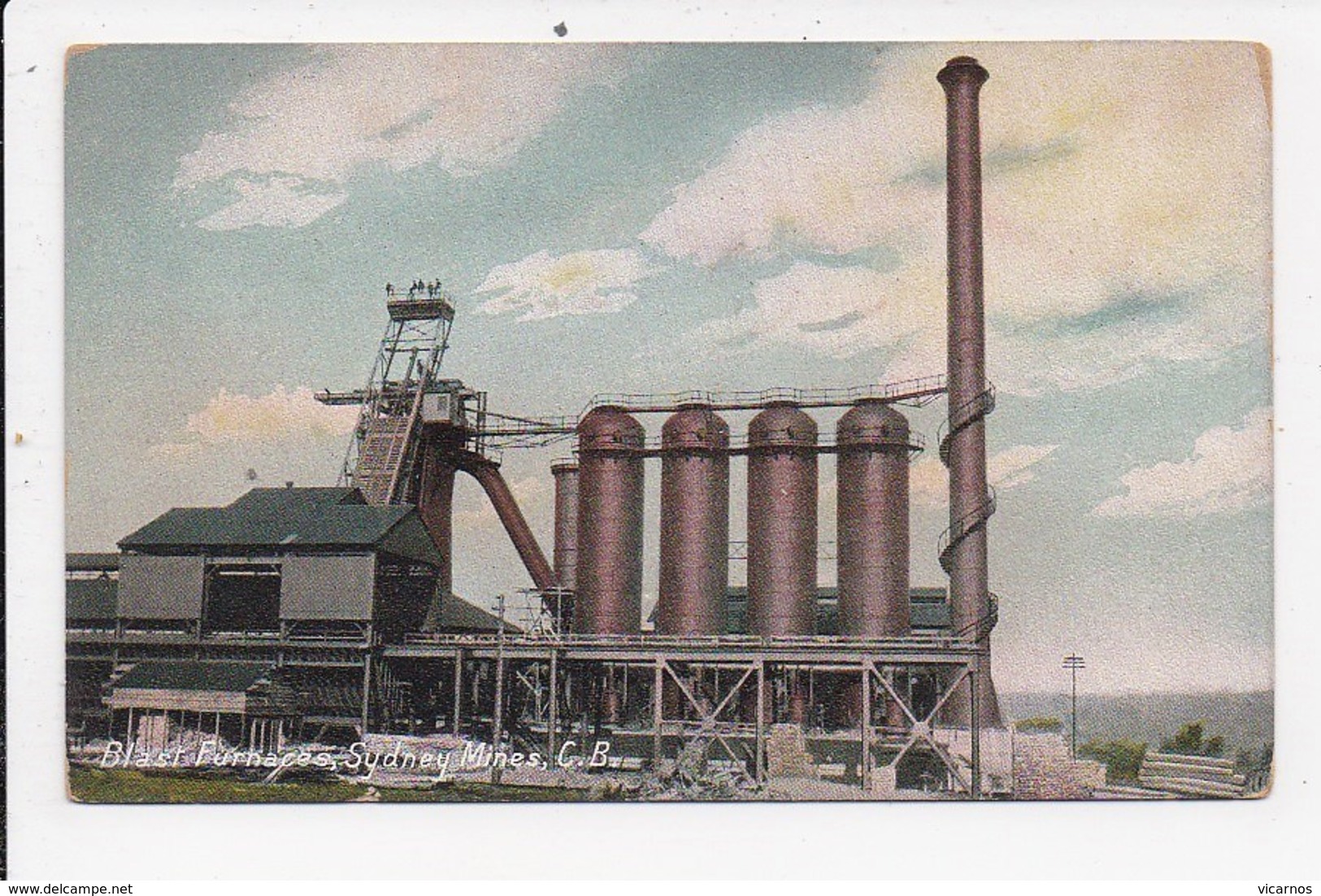 CPA CANADA Blast Furnaces SYDNEY Mines C.B. - Cape Breton