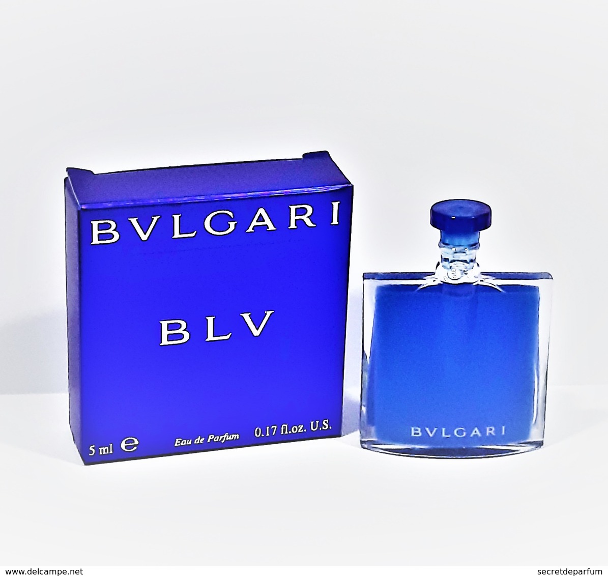 Miniatures De Parfum BULGARI BLU   EDP  5 Ml + Boite - Miniatures Femmes (avec Boite)