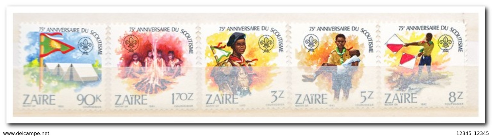 Zaïre 1982, Postfris MNH, Scouting - Ongebruikt