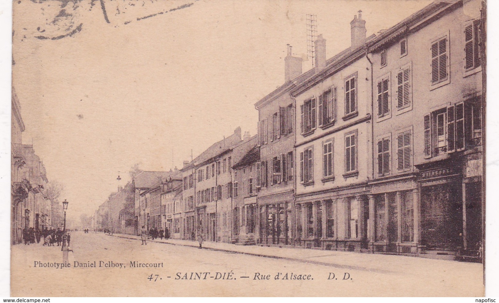 88-Saint-Dié Rue D'Alsace - Saint Die