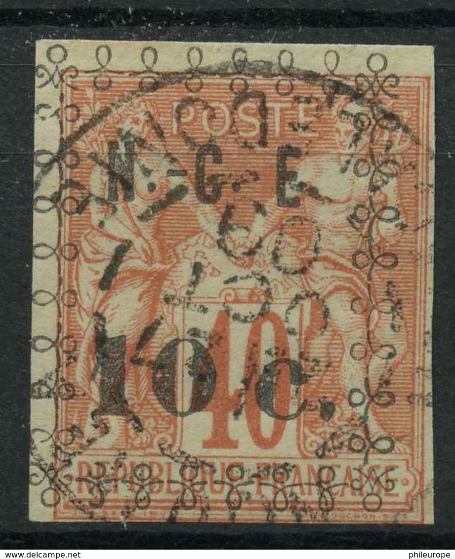 Nouvelle Caledonie (1891) N 11 (o) - Oblitérés