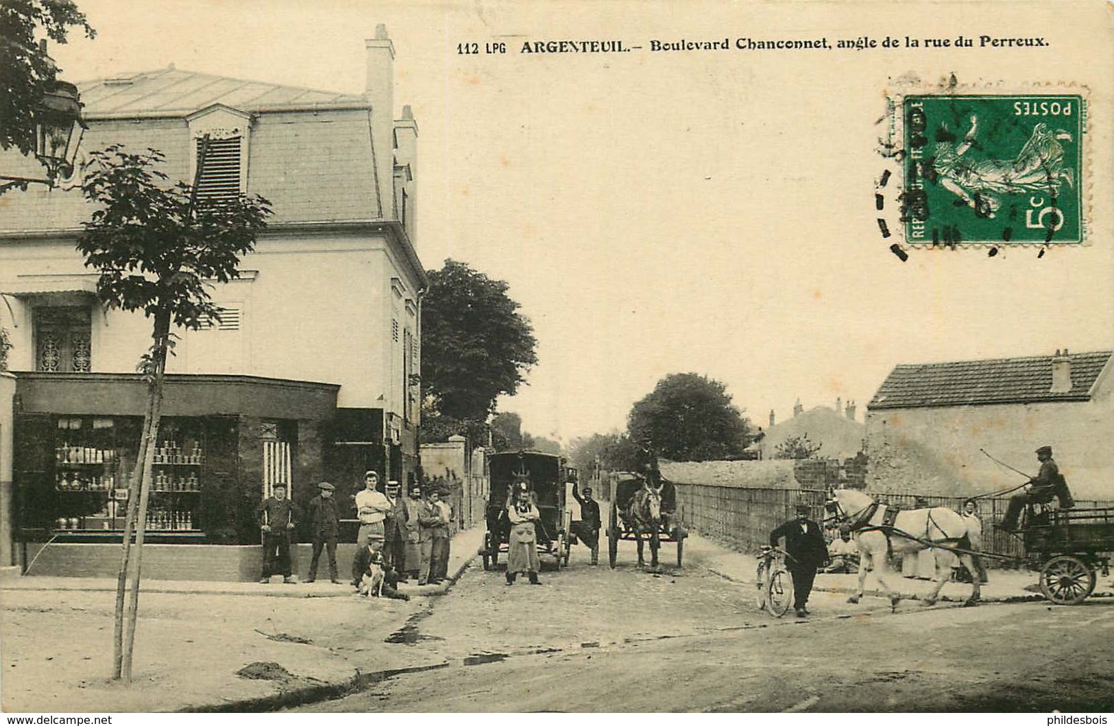 VAL D'OISE  ARGENTEUIL   Boulevard Chanconnet - Argenteuil