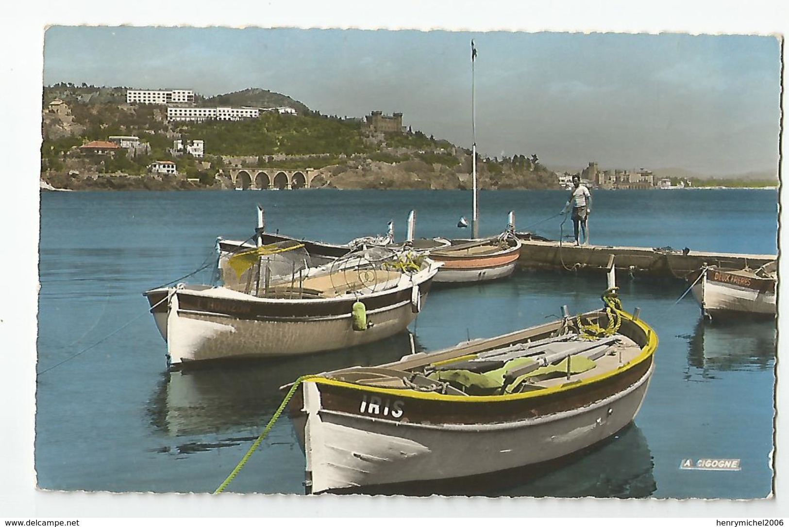 06 Théoule La Napoule Port Barque Iris 1962 - Autres & Non Classés