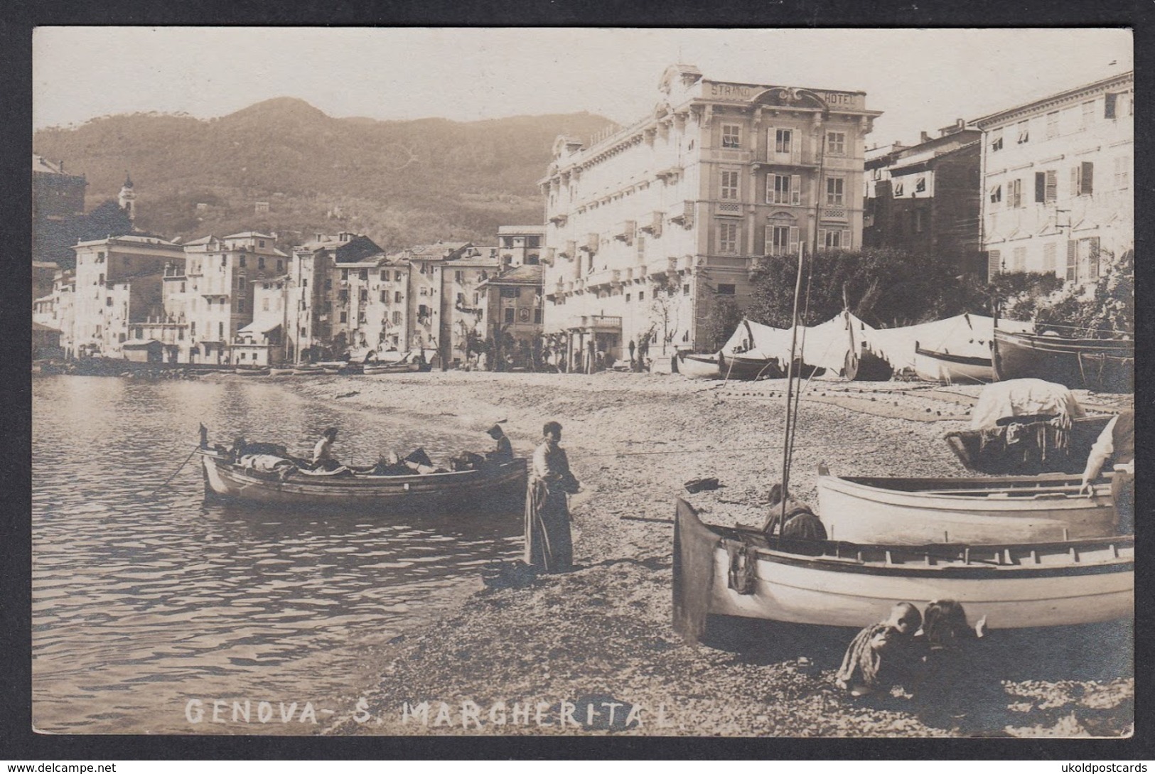 Italia  -  GENOVA, Santa Margherita  -  Foto Cartolina. - Genova (Genoa)