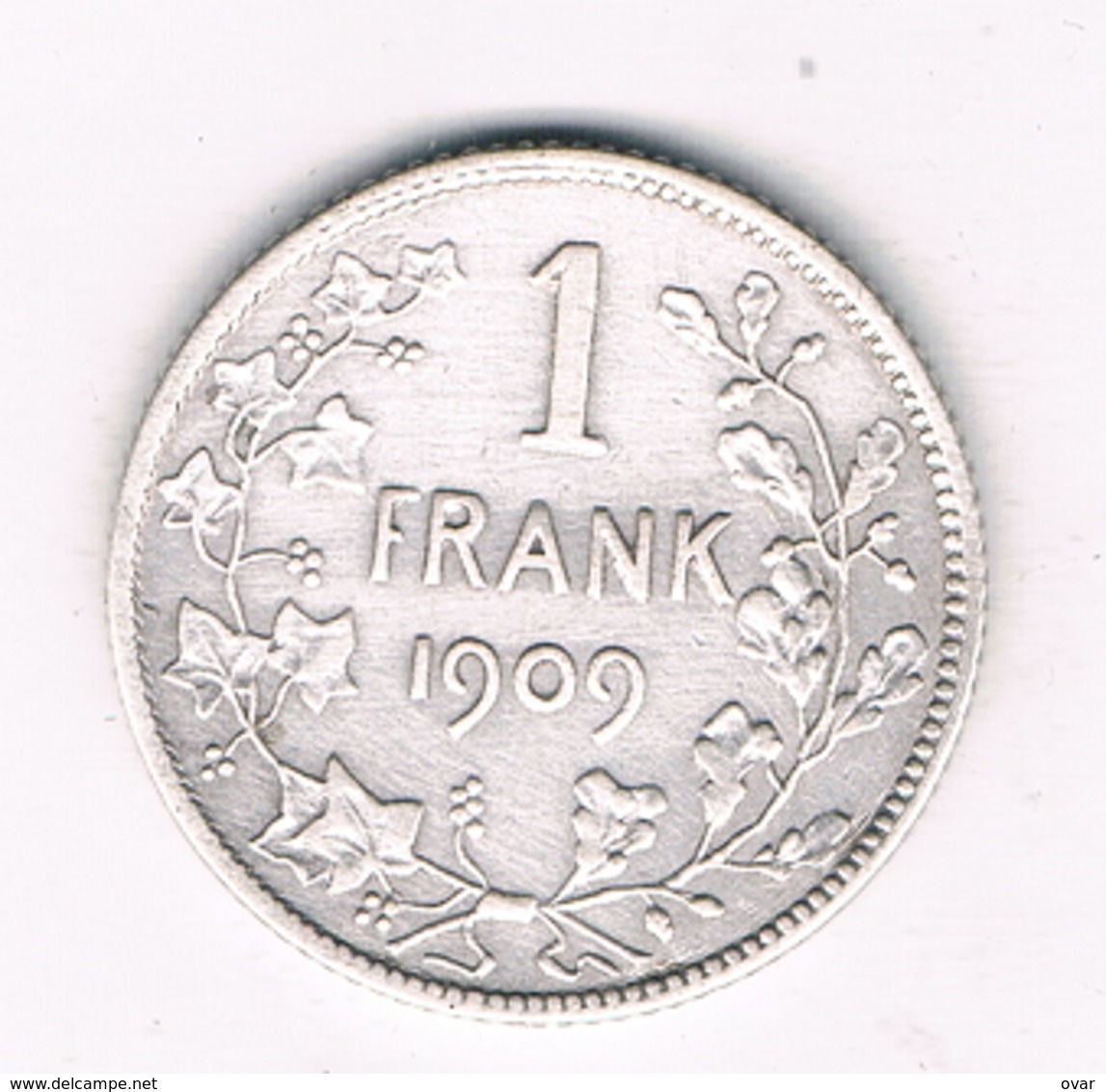 1 FRANK 1909 VL BELGIE /4227/ - 1 Franc