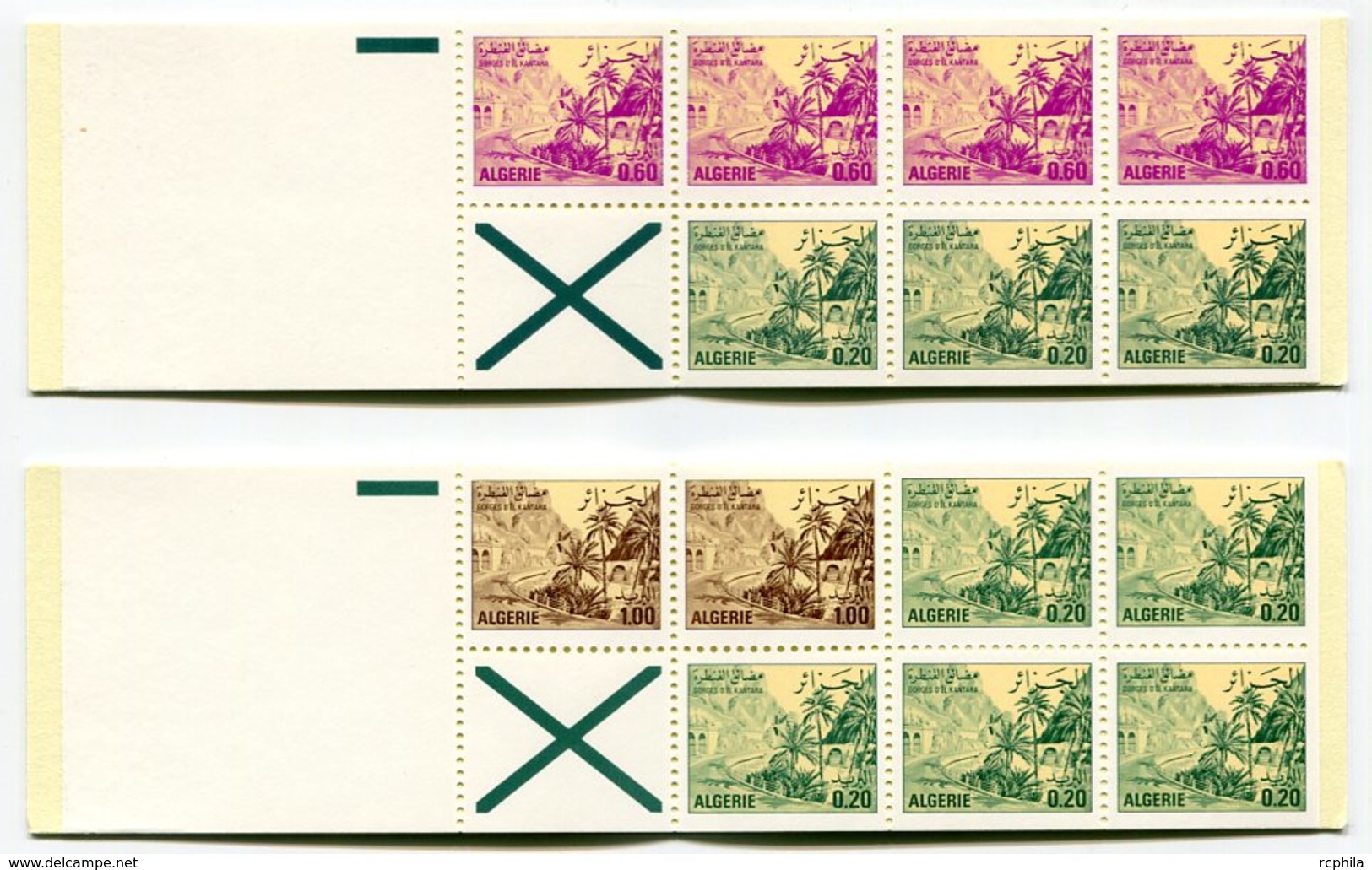 RC 12681 ALGERIE 2 CARNETS NEUFS ** - Algérie (1962-...)