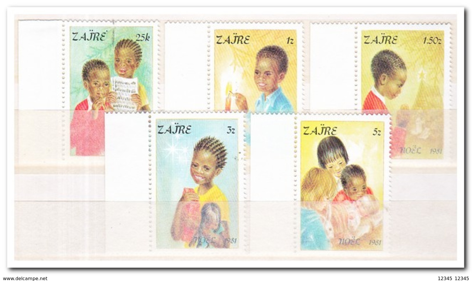 Zaïre 1981, Postfris MNH, Christmas - Ongebruikt