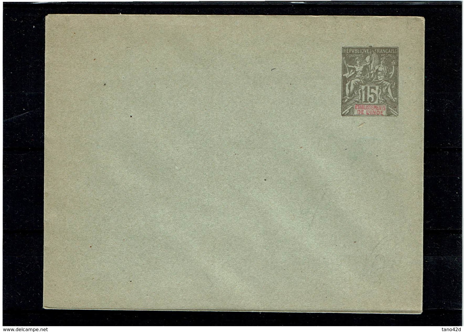 DIV1 -  INDE ENVELOPPE SANS DATE 123x96mm  NEUVE ACEP N° 12 - Briefe U. Dokumente