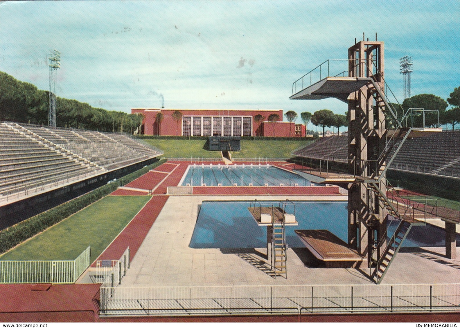 Roma - Foro Italico - Stadio Del Nuoto , Swimming Stadium 1961 - Stades & Structures Sportives