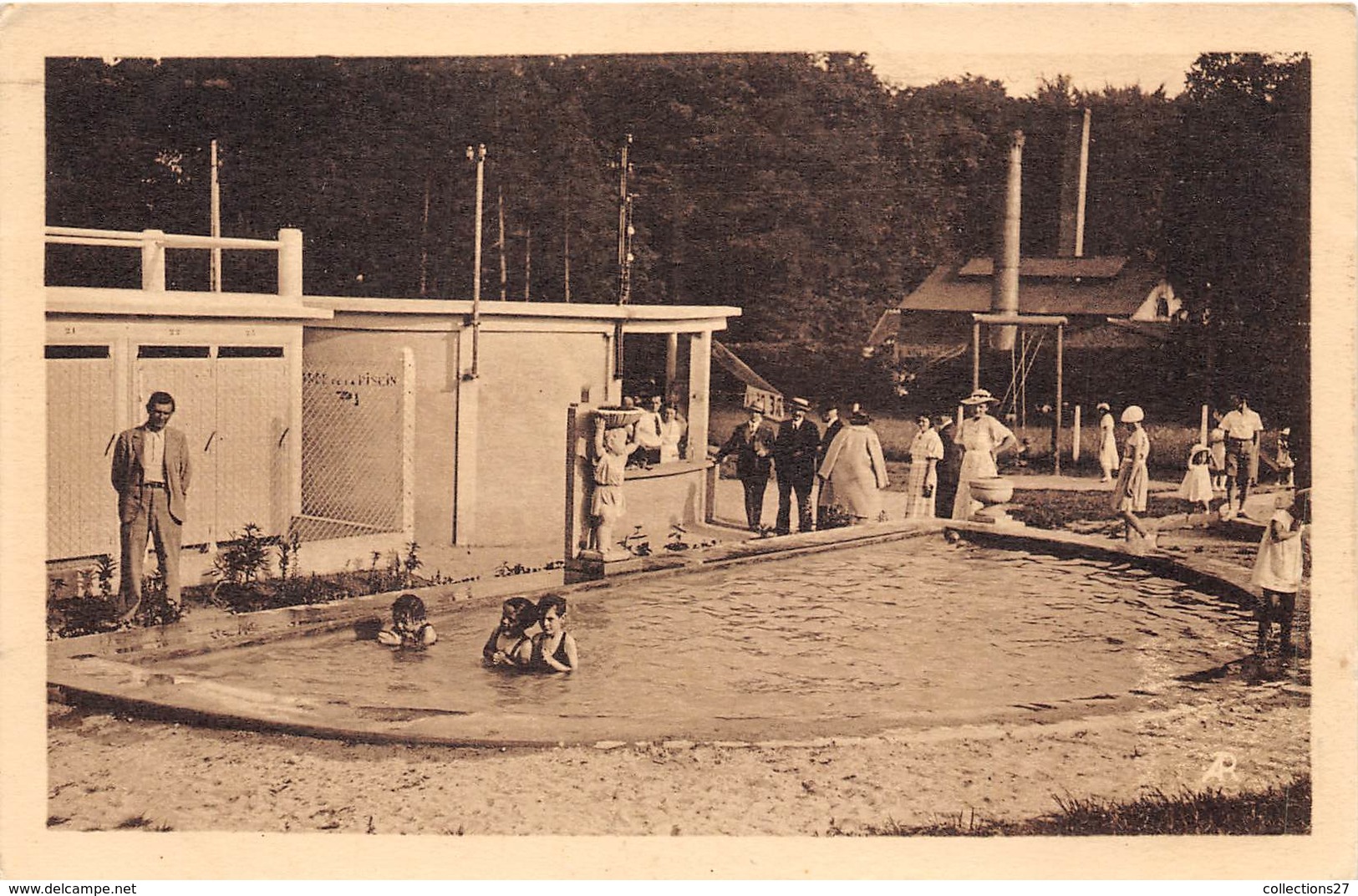 72-MAMERS- LA PISCINE BAINS DES PETITS - Mamers