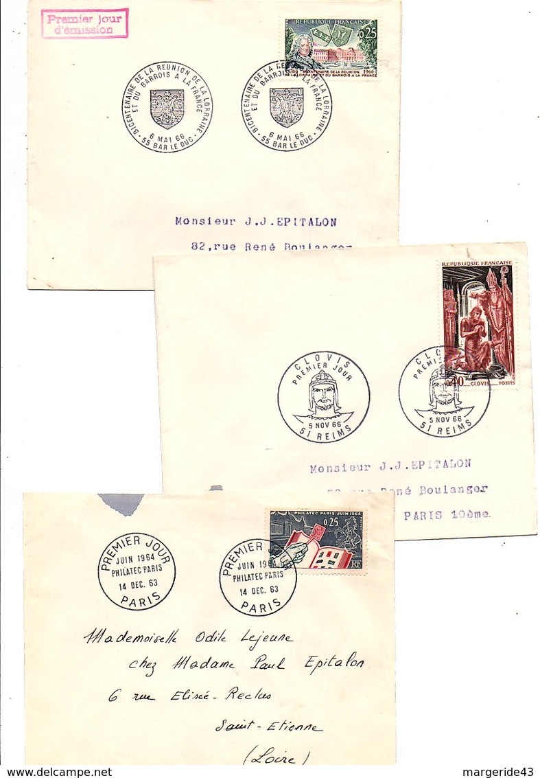 FRANCE LOT DE 21 FDC DIFFERENTES AYANT VOYAGEES. - Lots & Kiloware (mixtures) - Max. 999 Stamps