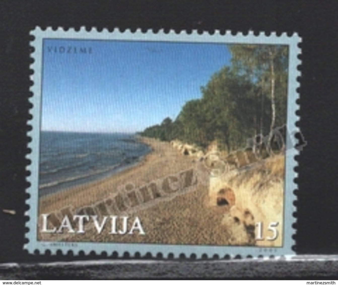 Lettonie – Latvia – Letonia 2001 Yvert 520, Coastal View Of The Baltic Sea - MNH - Latvia