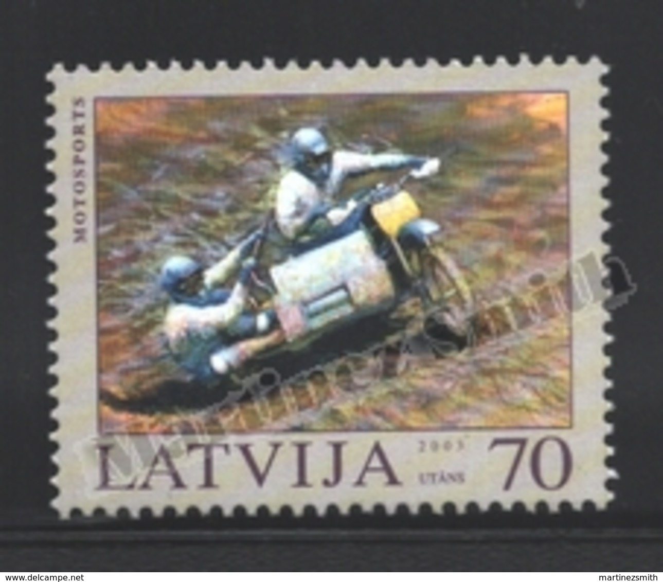 Lettonie – Latvia – Letonia 2003 Yvert 569, Sport, Motocross - MNH - Lettland