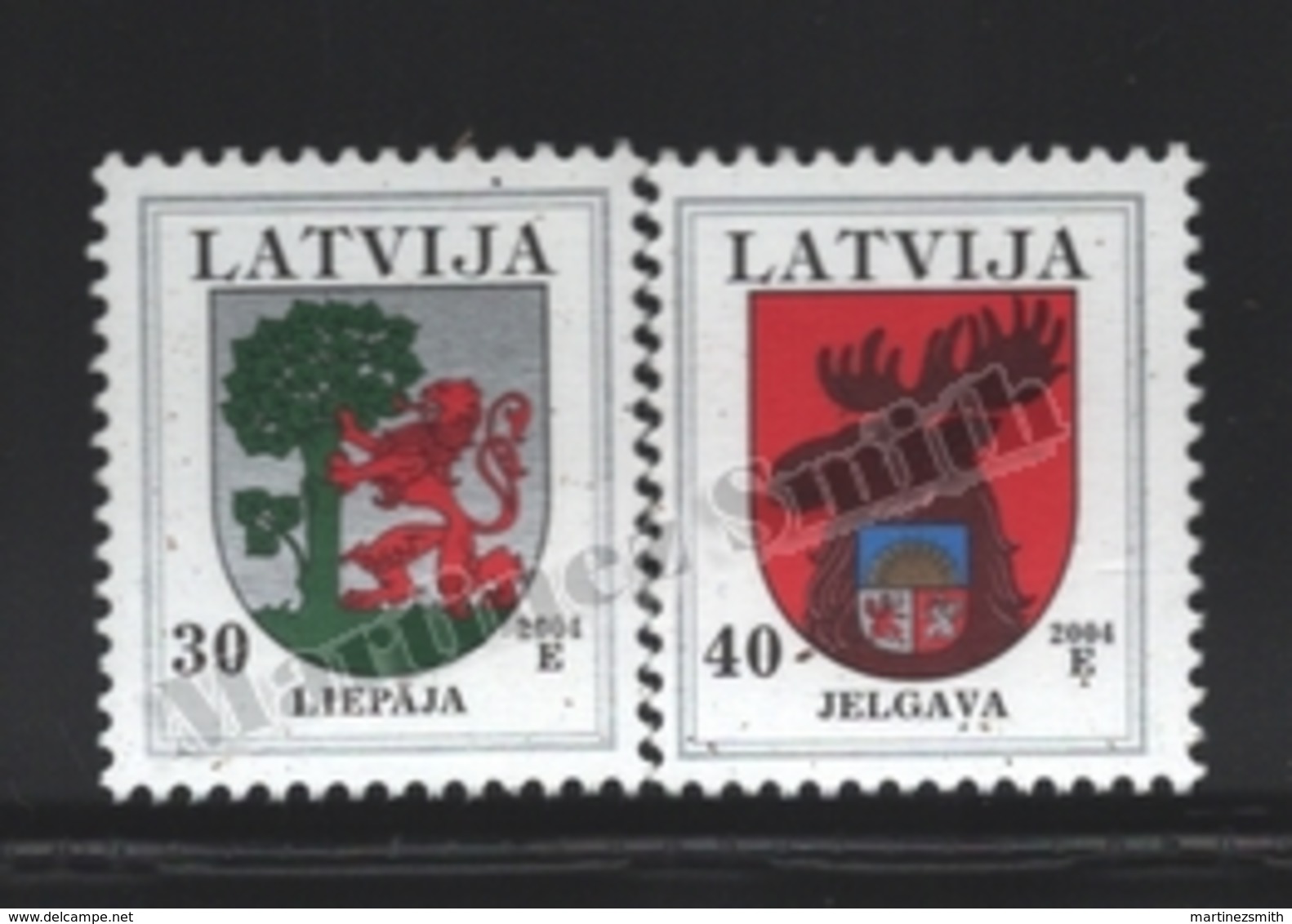 Lettonie – Latvia – Letonia 2004 Yvert 590-91, Definitive, Coat Of Arms - MNH - Lettland