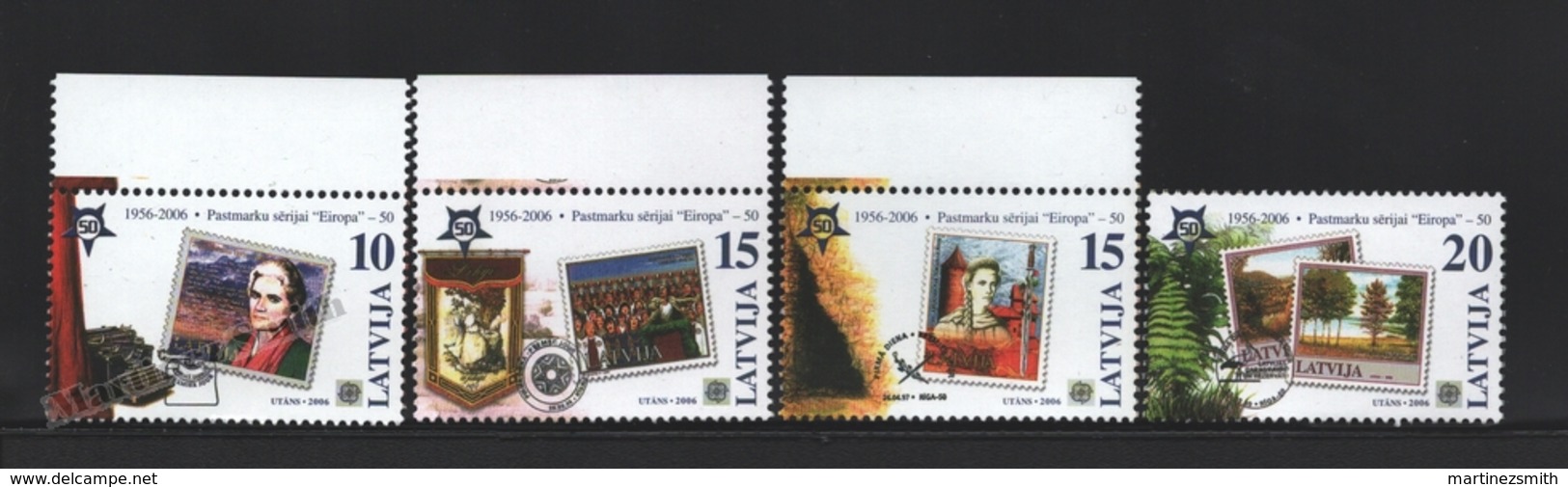 Lettonie – Latvia – Letonia 2006 Yvert 627-30, 50th Ann. Of The Europa Cept. Stamp Issues - MNH - Lettland