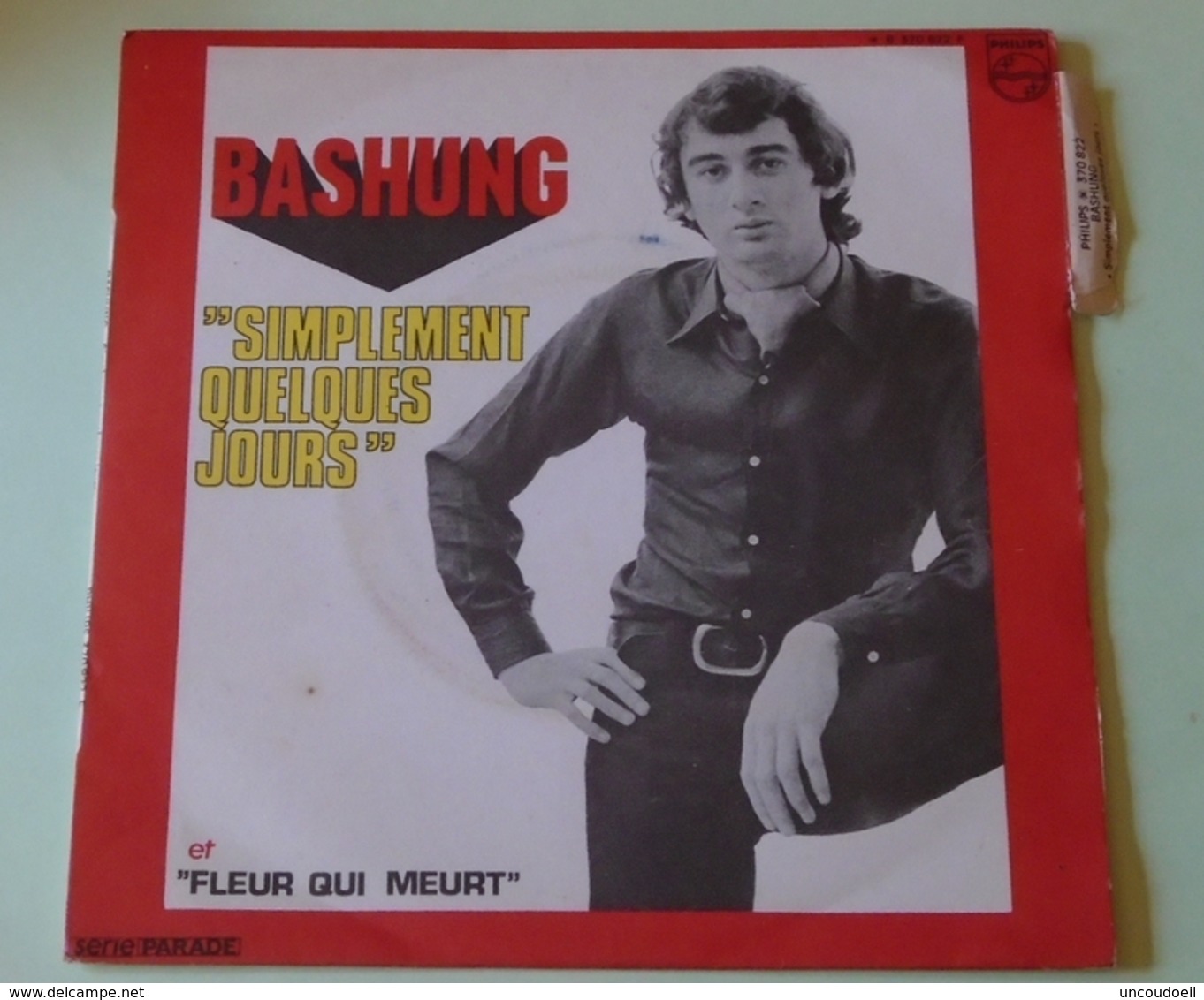 SP Alain BASHUNG  Simplement Quelques Jours   //   état Excellent - Sonstige - Franz. Chansons