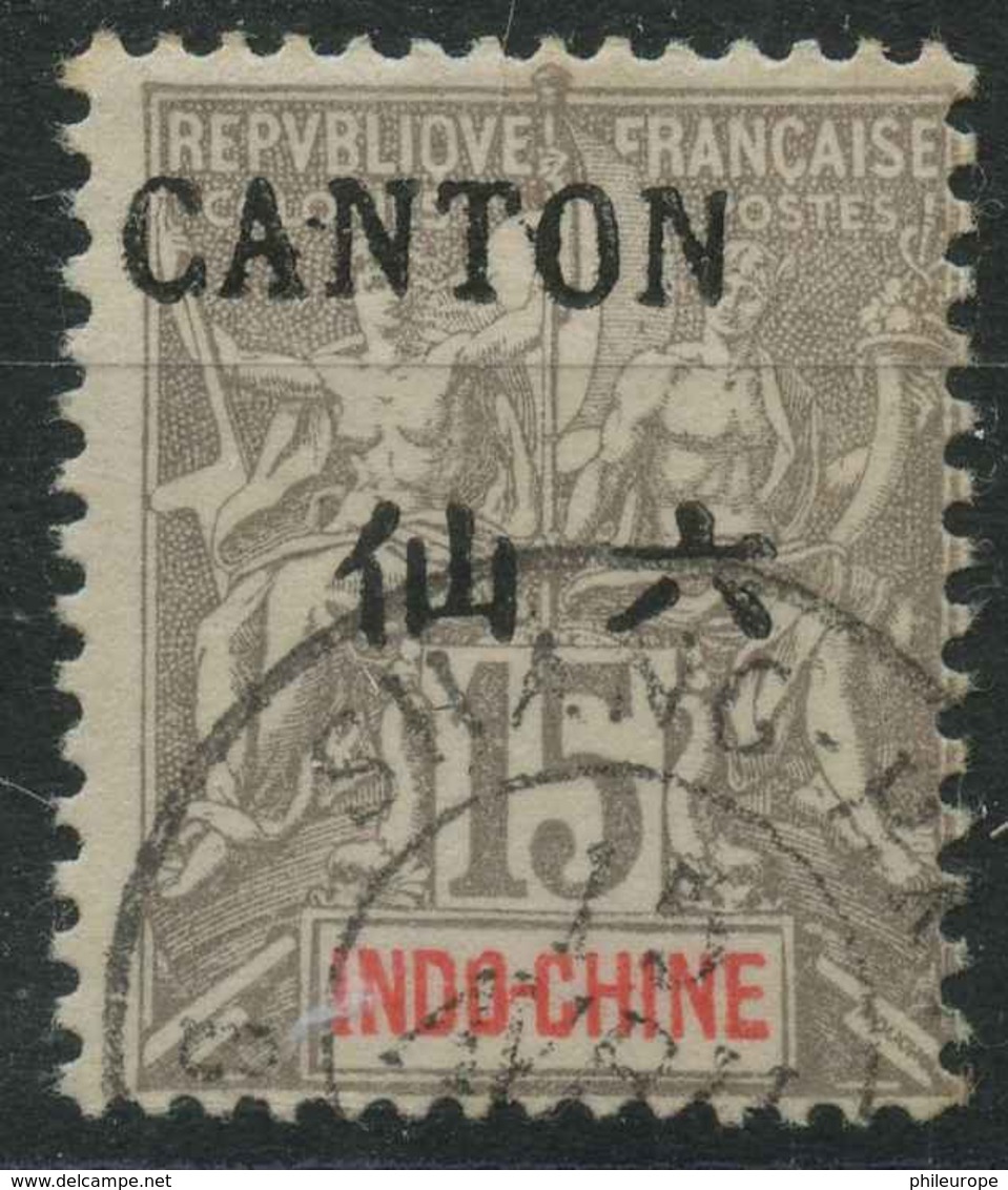 Canton (1903) N 22 (o) - Oblitérés