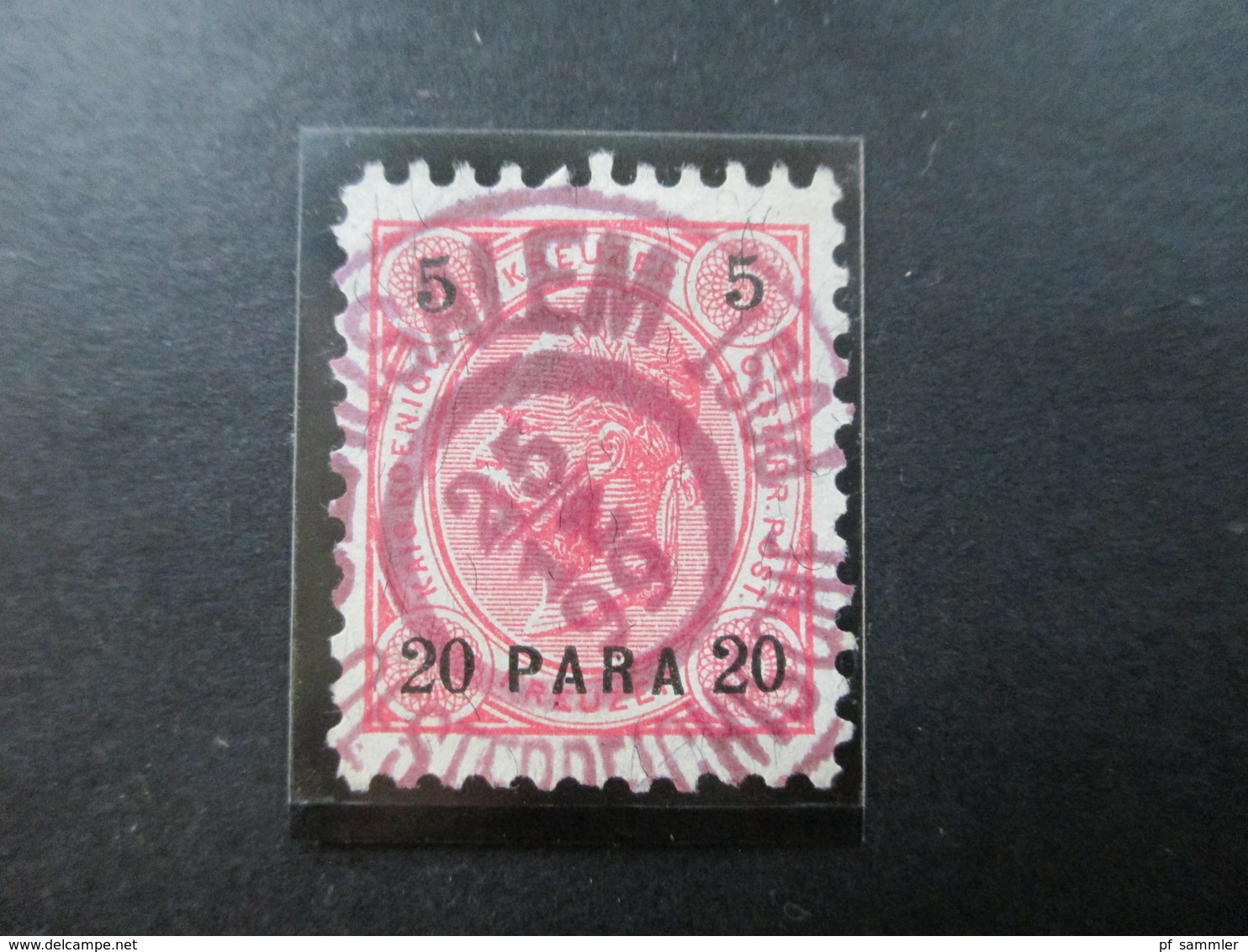 Levante 1899 Letzte Christnacht Des XIX Jhd. Stempel Jerusalem Oesterreichische Post Und Betlehem 24.XII.99 Nach Dresden - Levant Autrichien