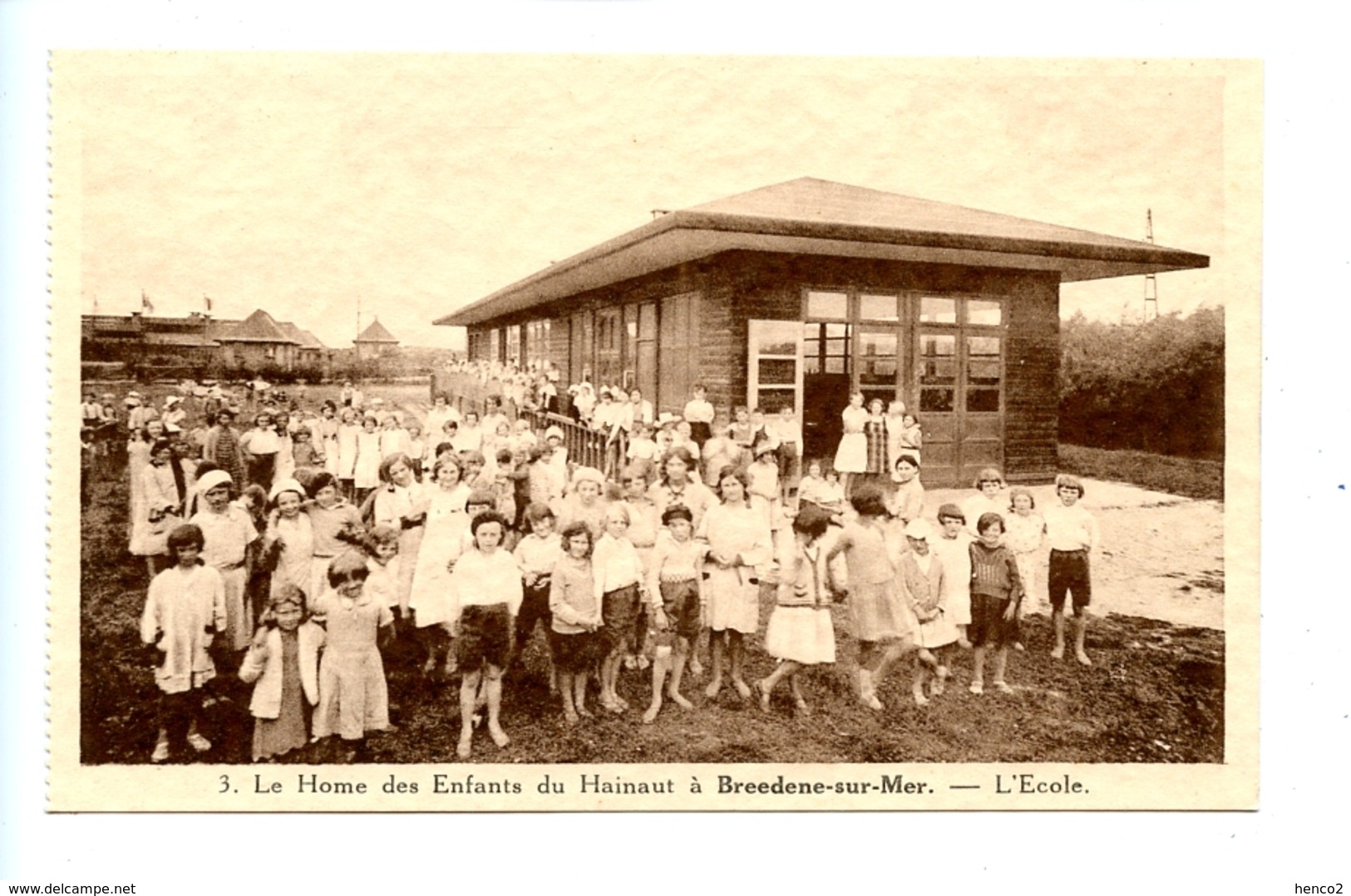 Le Home Des Enfants Du Hainaut à Breedene-sur-Mer - L'Ecole - Bredene
