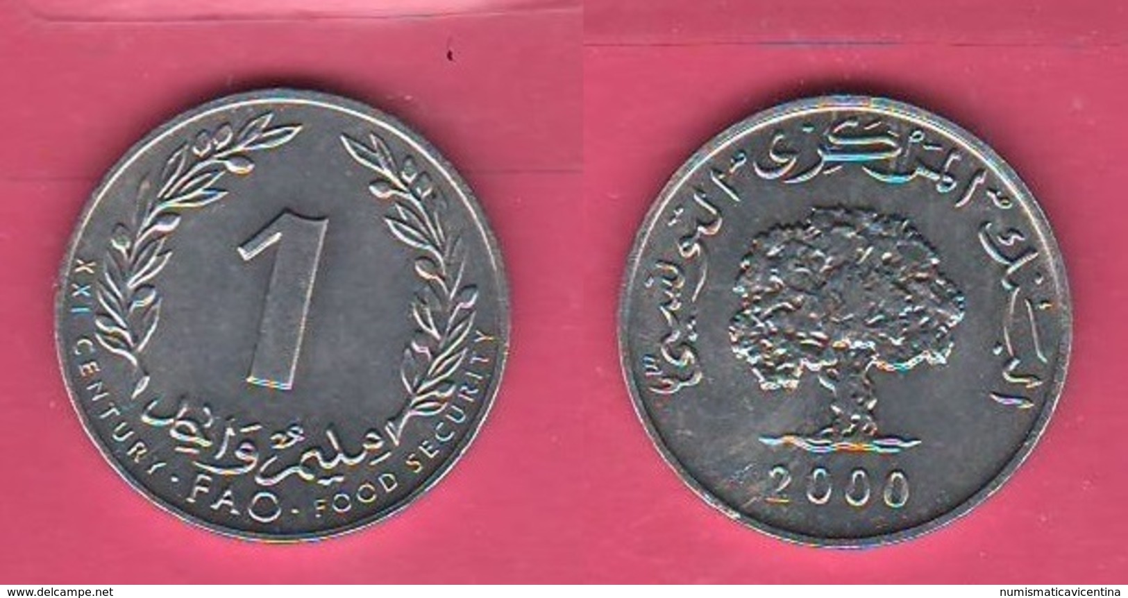 1 Millim 2000 FAO Tunisia Tunisie - Tunisia