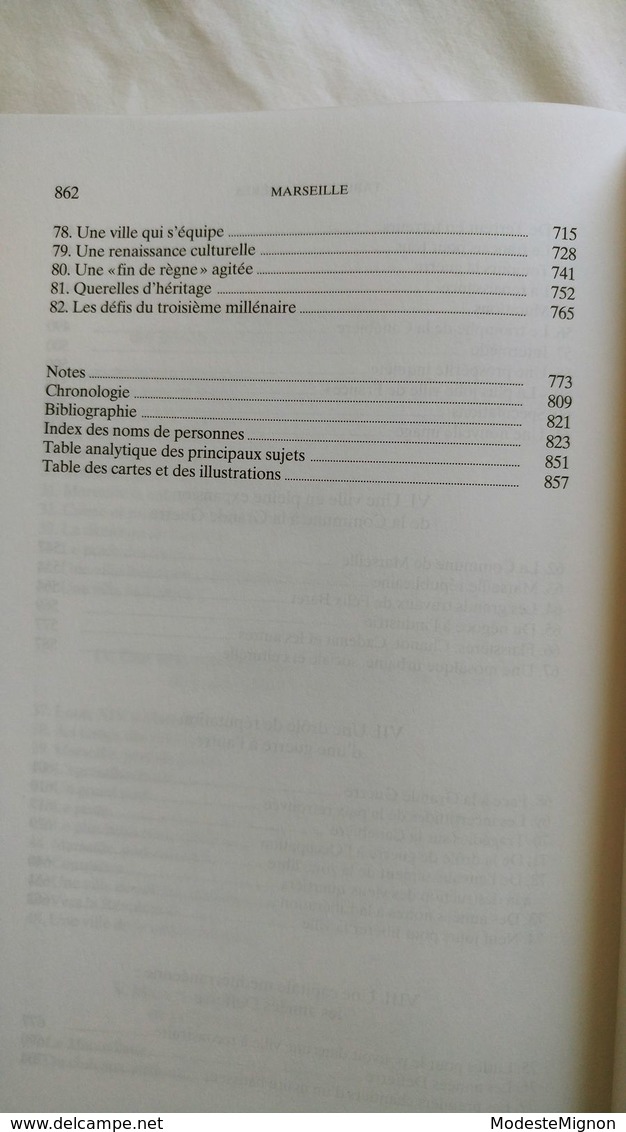 Marseille. 2600 ans d'histoire par Jean Contrucci et Roger Duchêne aux éditions Fayard