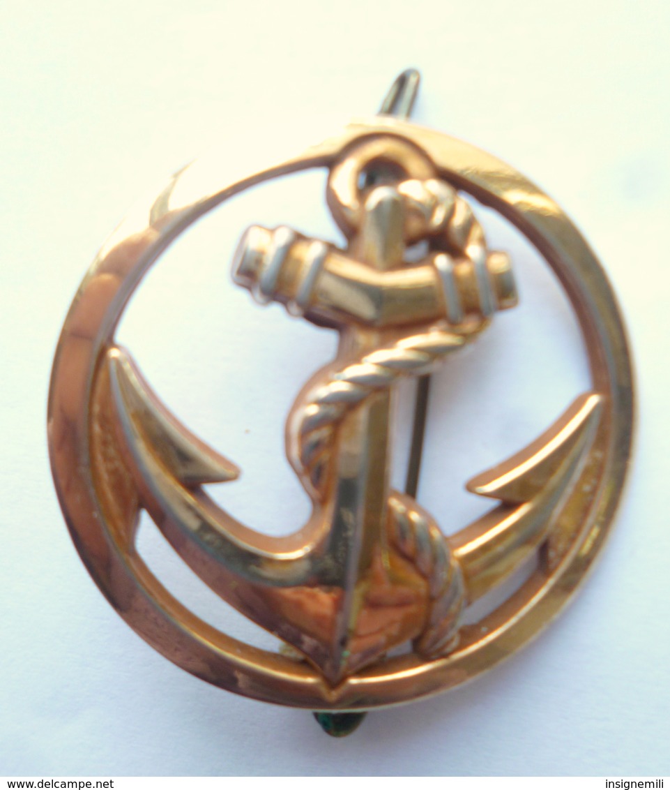 INSIGNE DE BERET TDM Troupes De Marine - COINDEROUX PARIS - Armée De Terre