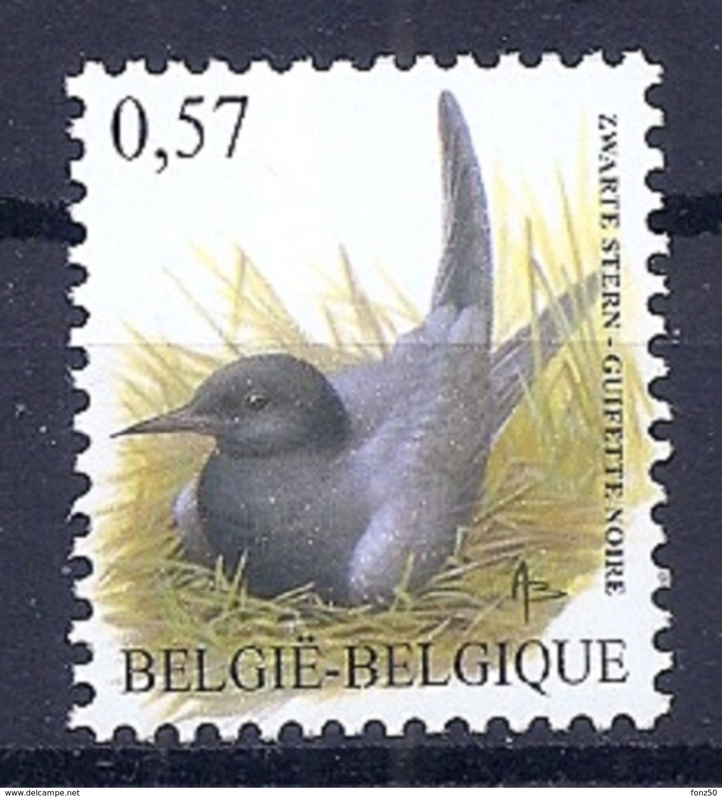 BELGIE * Buzin * Nr 3136 * Postfris Xx * FLUOR  PAPIER - 1985-.. Oiseaux (Buzin)