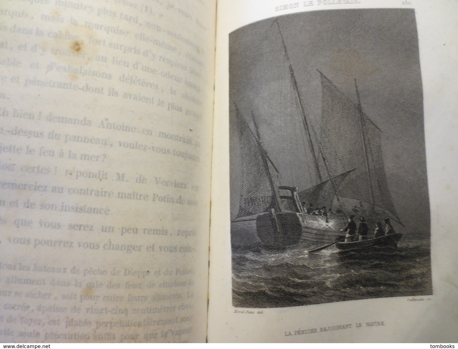 Dieppe - Simon Le Polletais - Livre - Esquisses Des Moeurs Maritimes 3 Eme édition - 1856 - Chavannes De La Giraudière - - 1801-1900