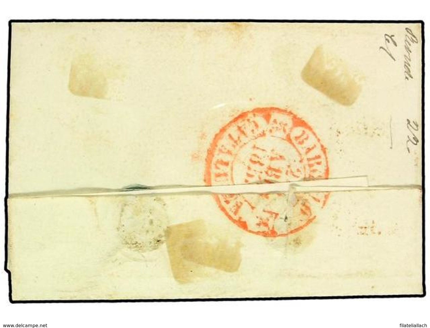 SPAIN: PREPHILATELIC MARKS  DP05 CATALUÑA - ...-1850 Voorfilatelie