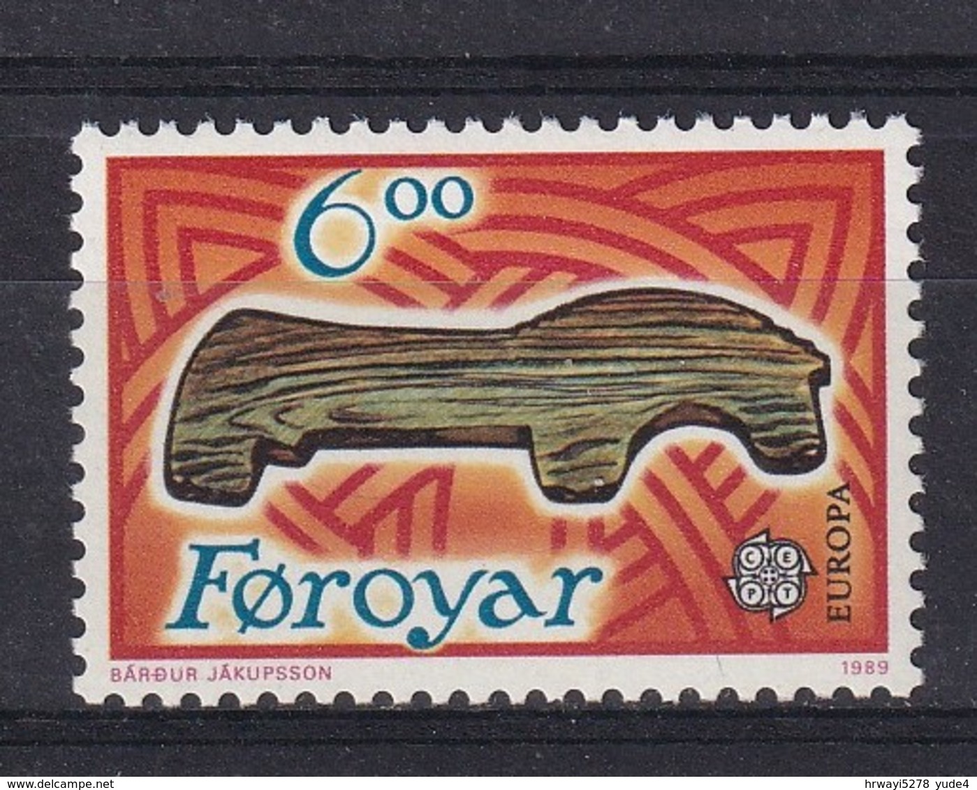 Faroer Islands 1989, Minr 185, MNH - Féroé (Iles)