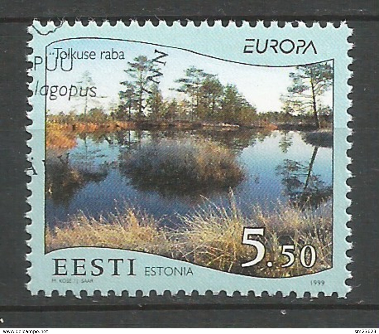 Estland / Eesti  1999  Mi.Nr. 343 , EUROPA CEPT - Natur- Und Nationalparks - Gestempelt / Fine Used / (o) - 1999